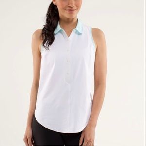 LULULEMON Hot Hitter Sleeveless Polo